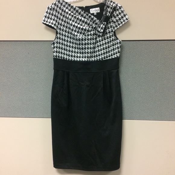 Studio I Dresses & Skirts - ✔️Studio One ✔️Houndstooth Bow Dress